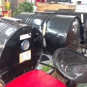 Horno tambor a gas